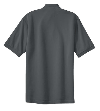 Port Authority Tall Heavyweight Cotton Pique Polo.  TLK420