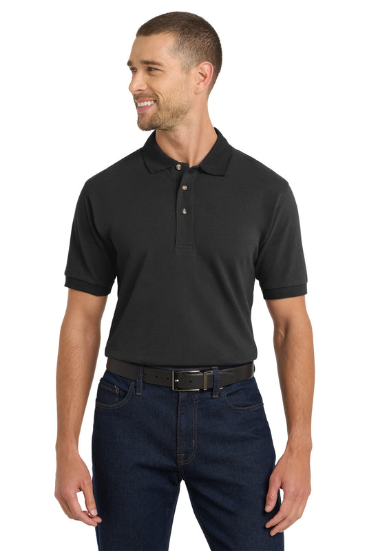 Port Authority Heavyweight Cotton Pique Polo.  K420