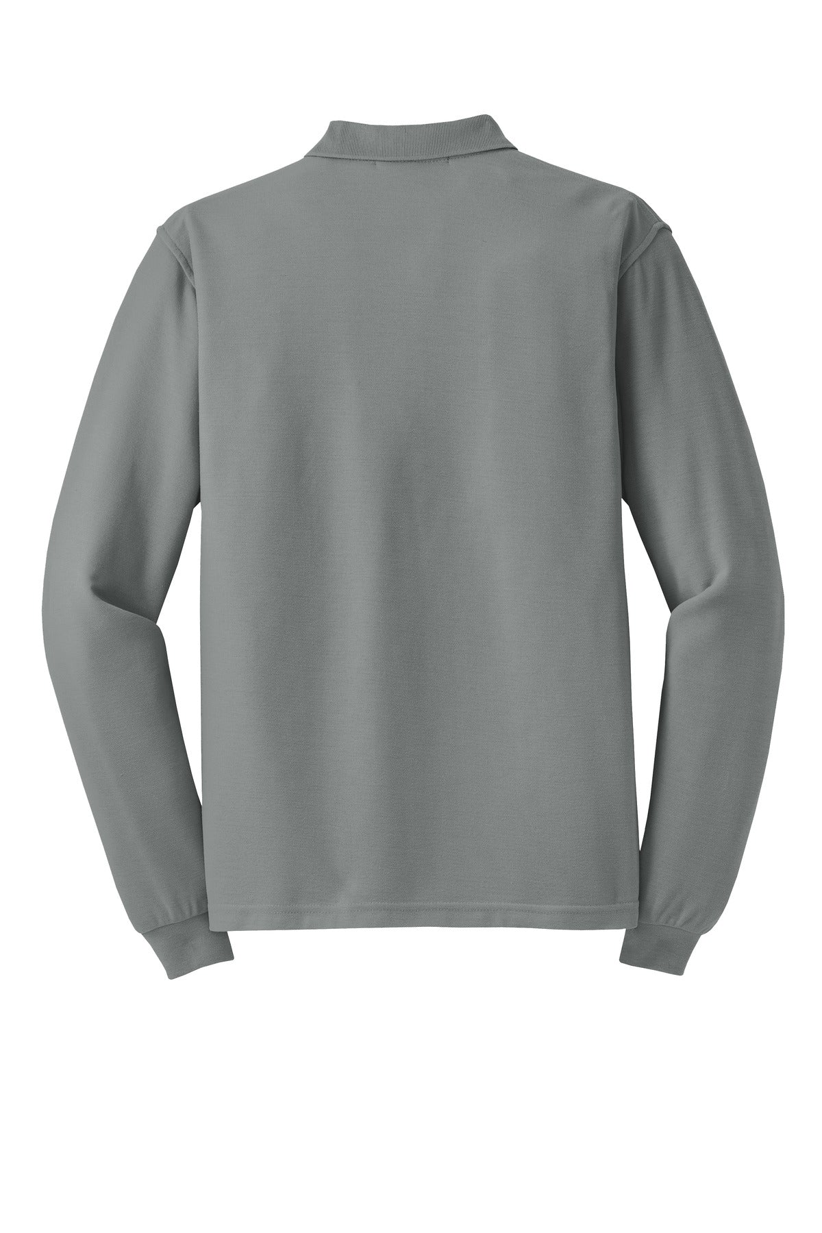 Port Authority Silk Touch Long Sleeve Polo.  K500LS