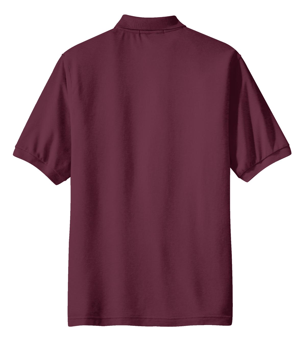 Port Authority Silk Touch Polo with Pocket.  K500P