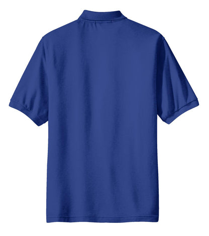 Port Authority Silk Touch Polo with Pocket.  K500P