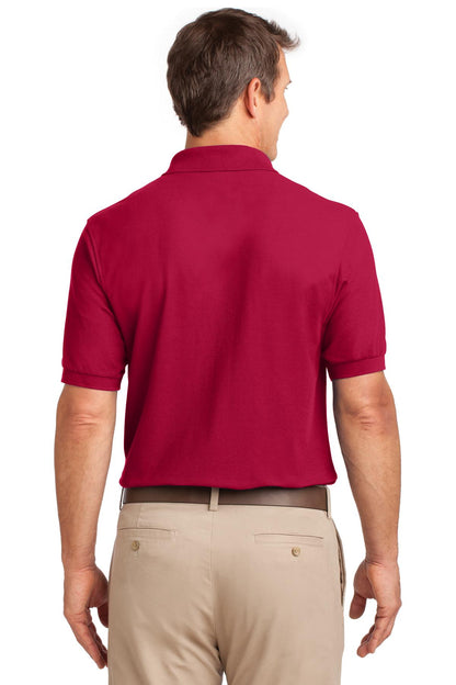 Port Authority Silk Touch Polo with Pocket.  K500P