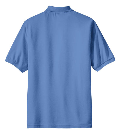 Port Authority Silk Touch Polo with Pocket.  K500P