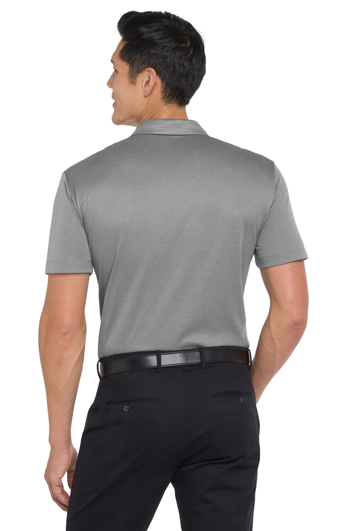 Port Authority  Heathered Silk Touch  Performance Polo. K542