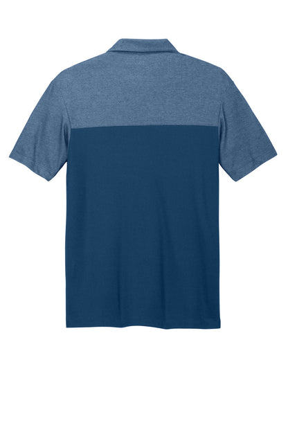 Port Authority Fine Pique Blend Blocked Polo K831