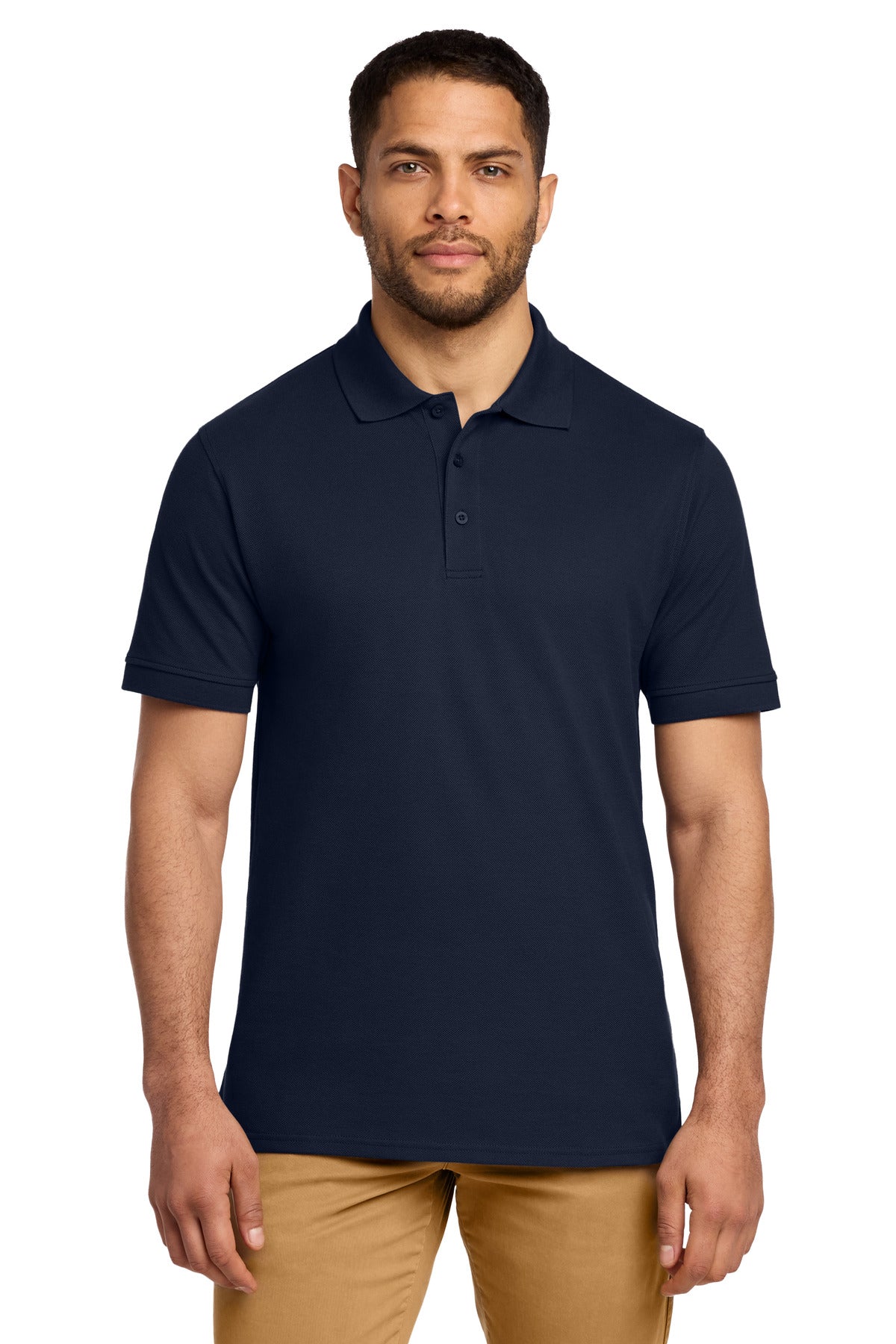 Port & Co Combed Ring Spun Pique Polo. KP1500