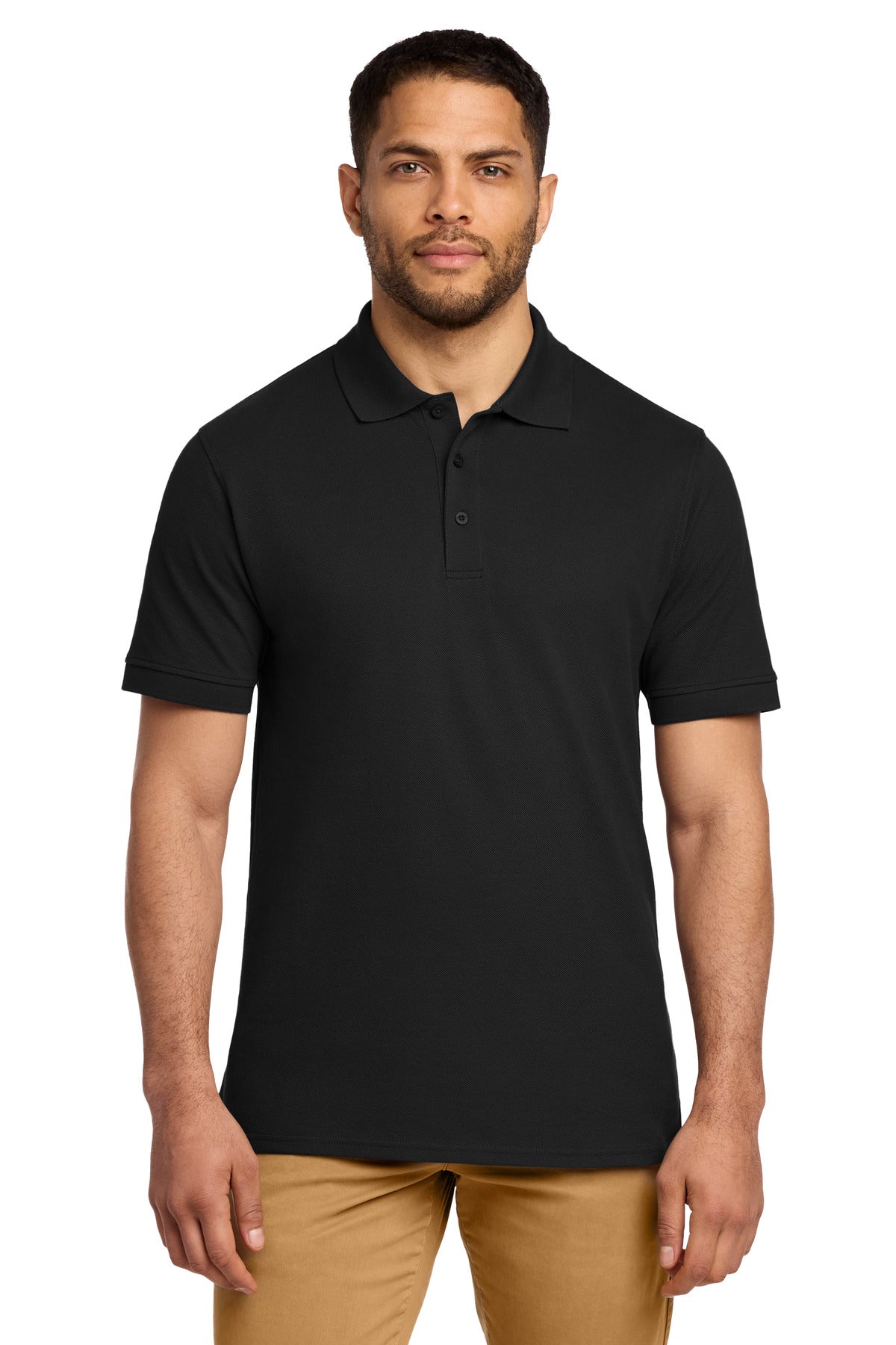 Port & Co Combed Ring Spun Pique Polo. KP1500