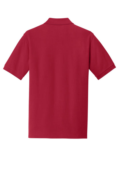 Port & Co Combed Ring Spun Pique Polo. KP1500