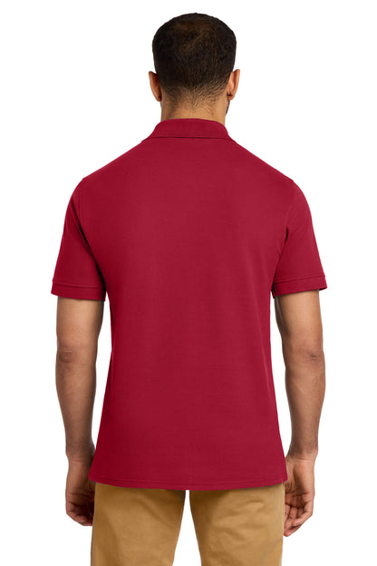 Port & Co Combed Ring Spun Pique Polo. KP1500
