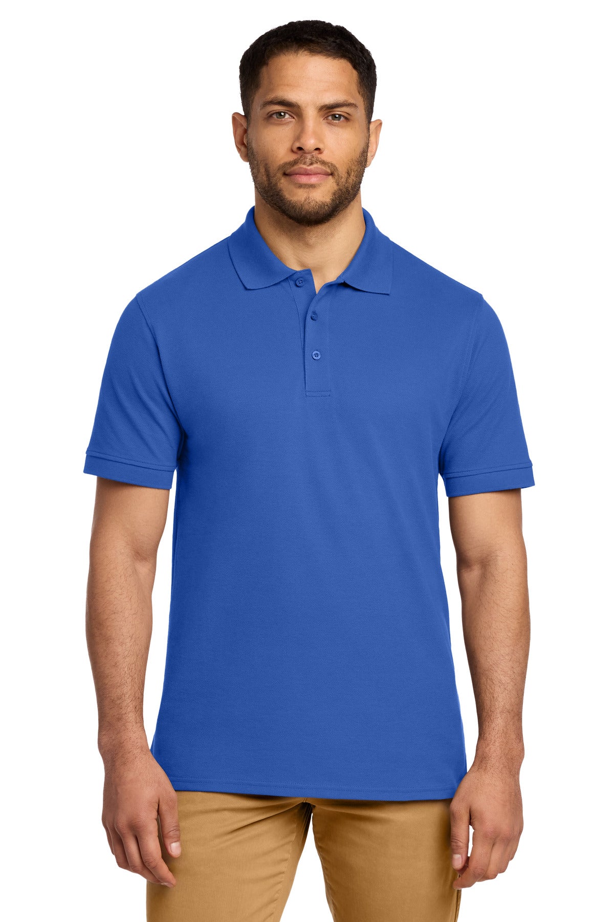 Port & Co Combed Ring Spun Pique Polo. KP1500