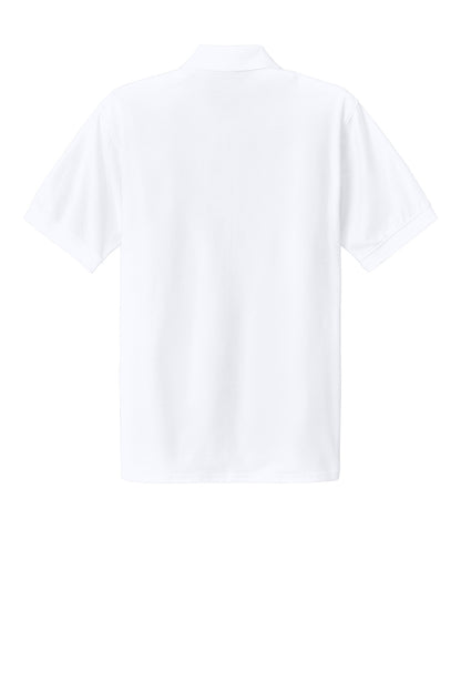 Port & Co Core Blend Pique Polo. KP155