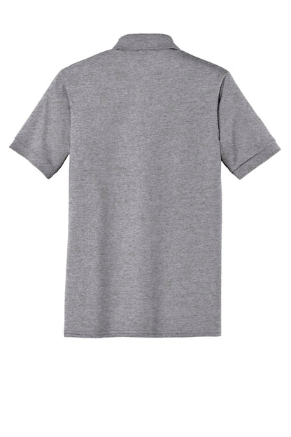 Port & Co Core Blend Jersey Knit Pocket Polo. KP55P