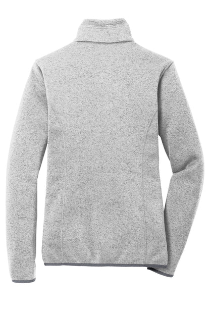 Port Authority Women's Sweater Fleece Jacket. L232