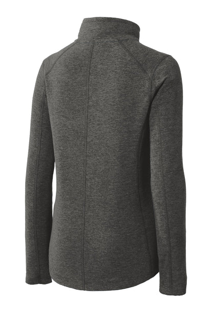 Port Authority Women's Heather Microfleece Full-Zip Jacket. L235