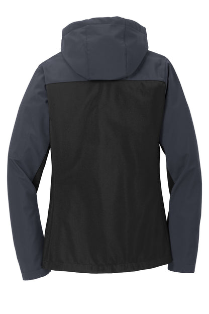 Port Authority Women's Hooded Core Soft Shell Jacket. L335