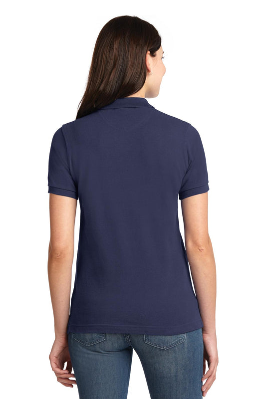 Port Authority Women's Heavyweight Cotton Pique Polo.  L420