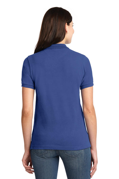Port Authority Women's Heavyweight Cotton Pique Polo.  L420