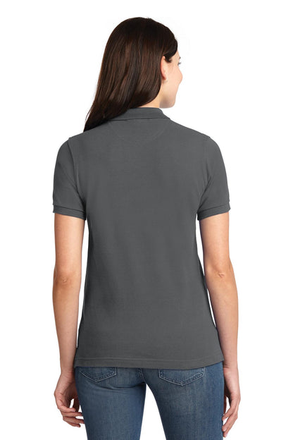 Port Authority Women's Heavyweight Cotton Pique Polo.  L420