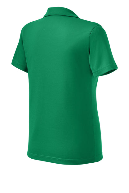Sport-Tek Women's Dri-Mesh V-Neck Polo.  L469