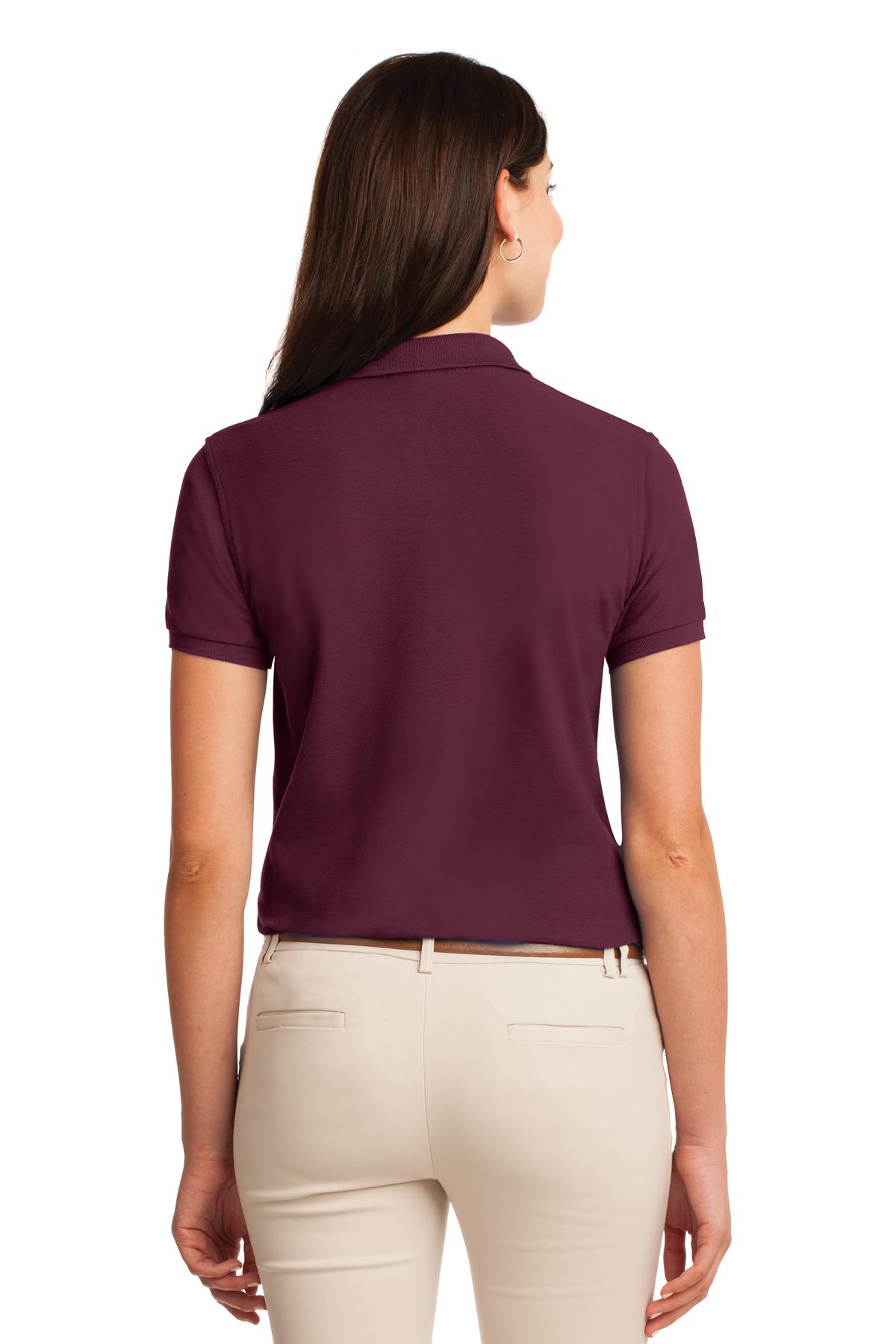 Port Authority Women's Silk Touch Polo.  L500
