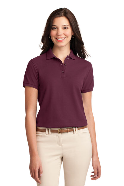 Port Authority Women's Silk Touch Polo.  L500