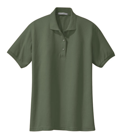 Port Authority Women's Silk Touch Polo.  L500