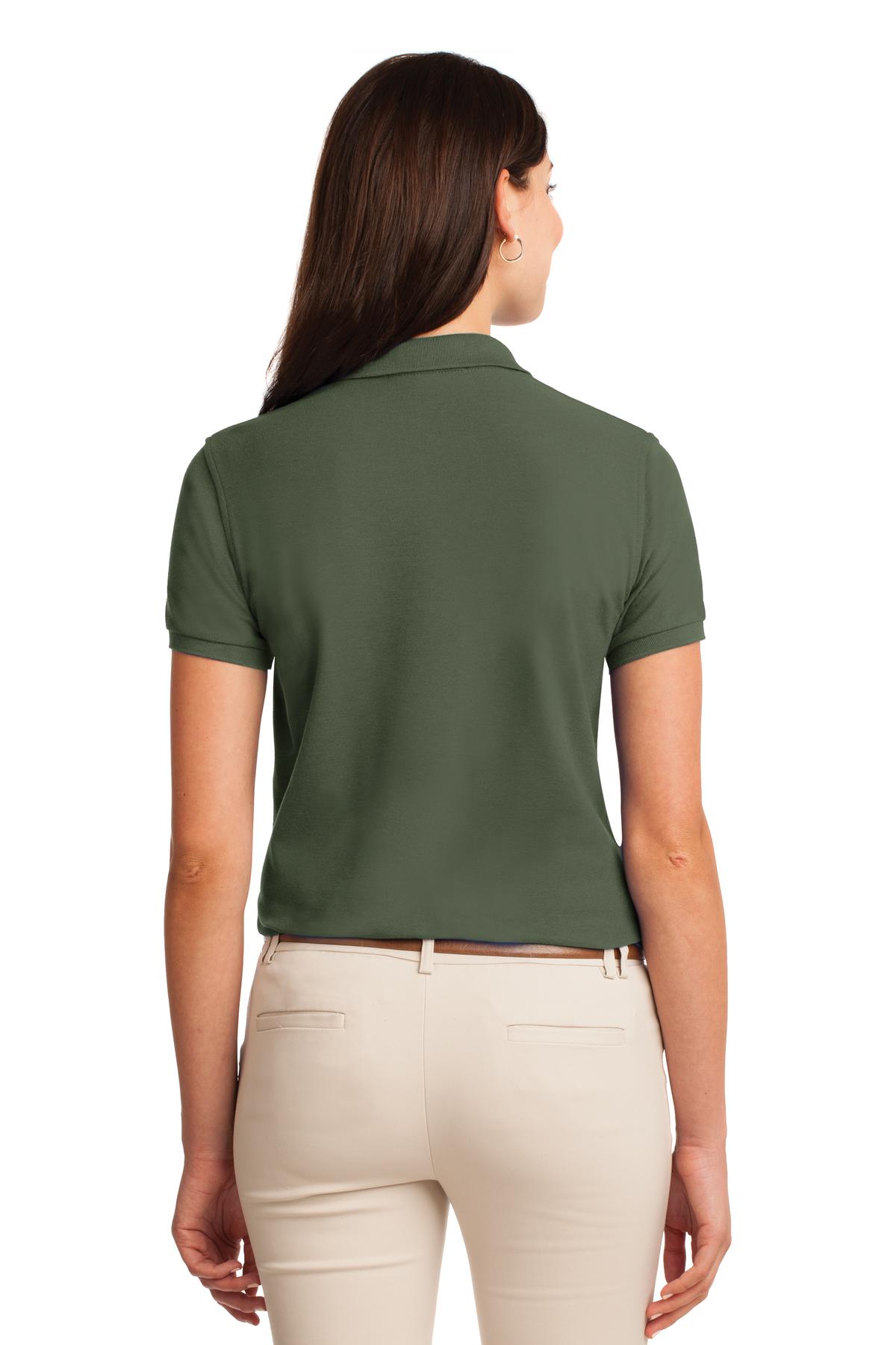Port Authority Women's Silk Touch Polo.  L500