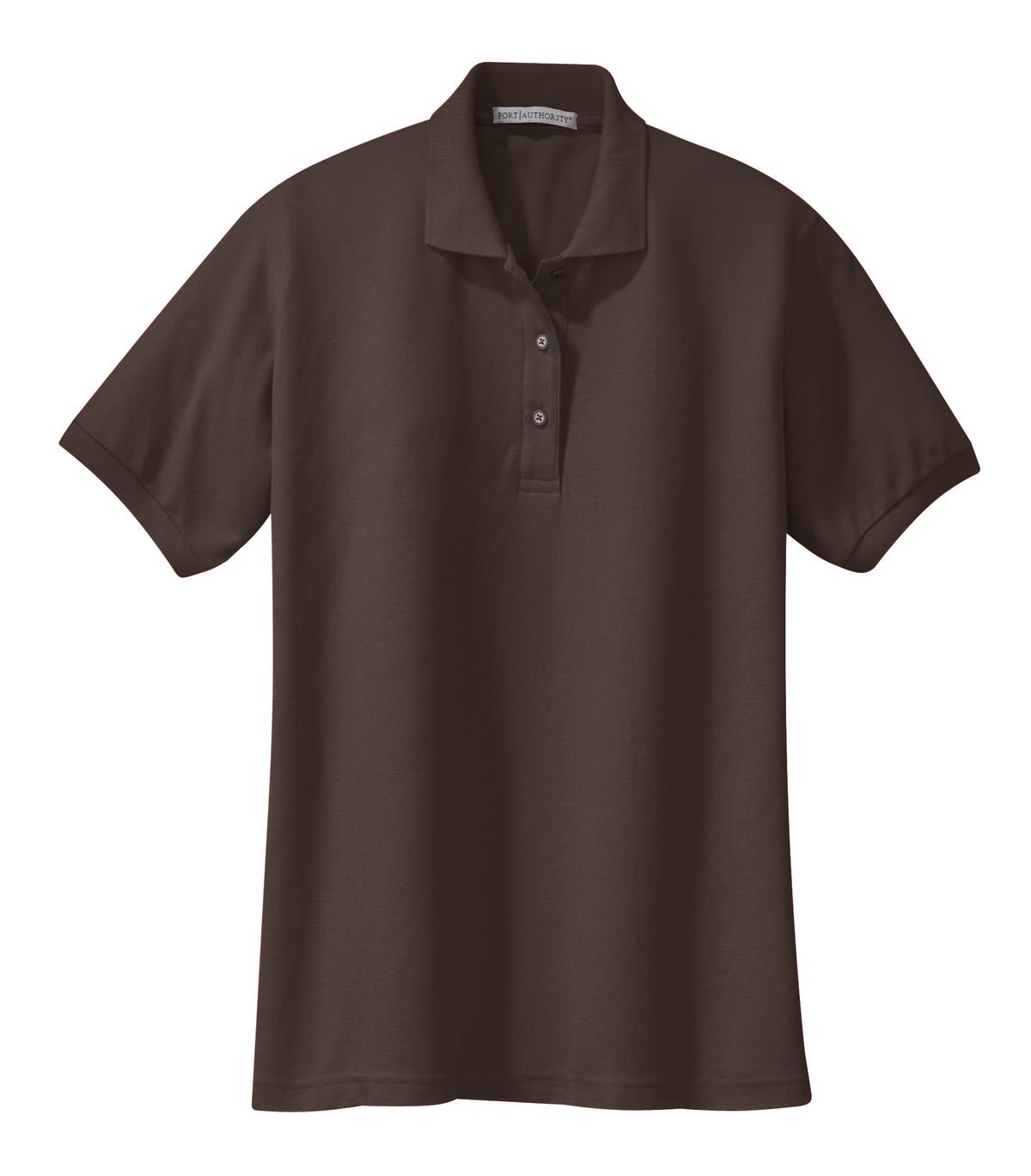 Port Authority Women's Silk Touch Polo.  L500