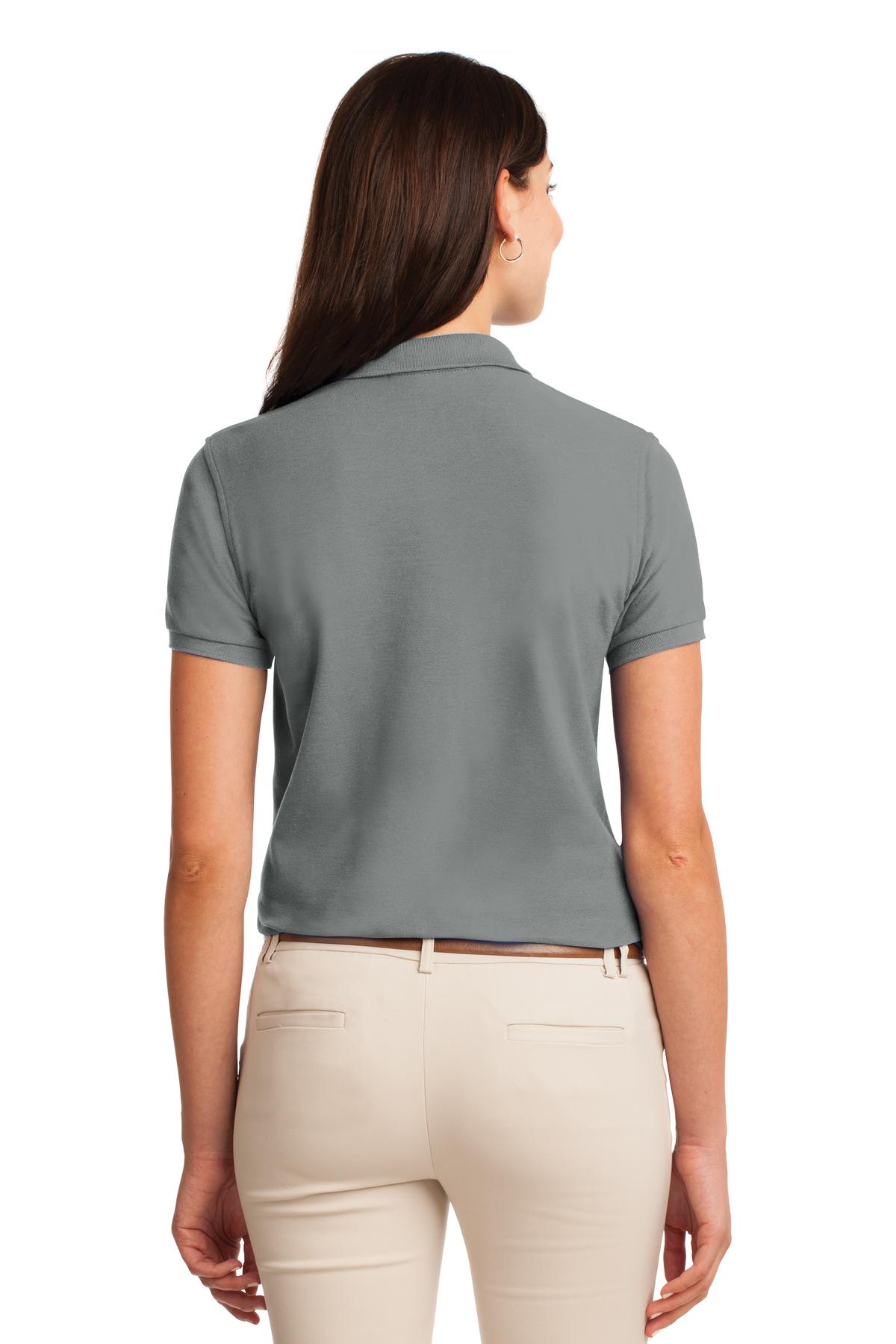 Port Authority Women's Silk Touch Polo.  L500