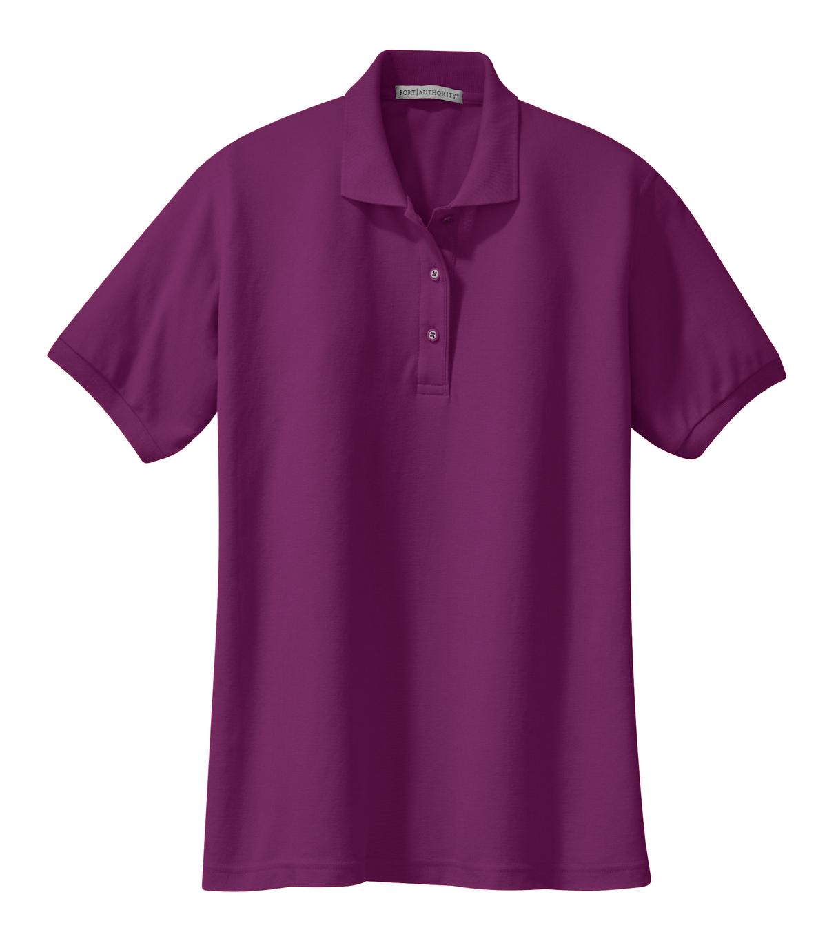 Port Authority Women's Silk Touch Polo.  L500