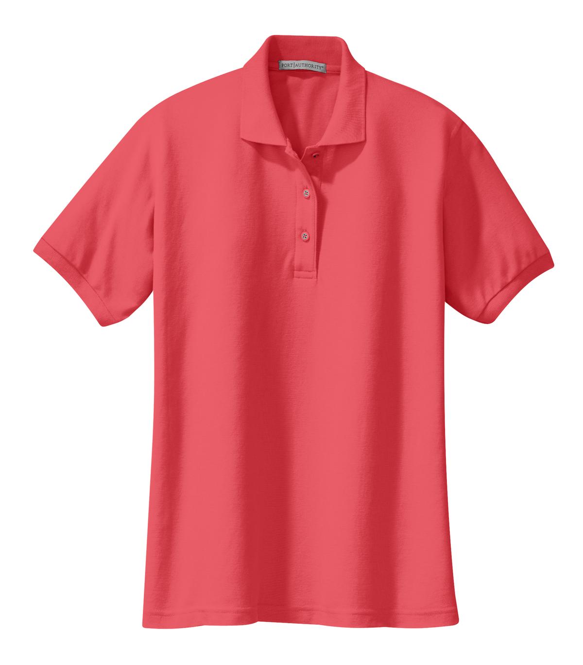 Port Authority Women's Silk Touch Polo.  L500
