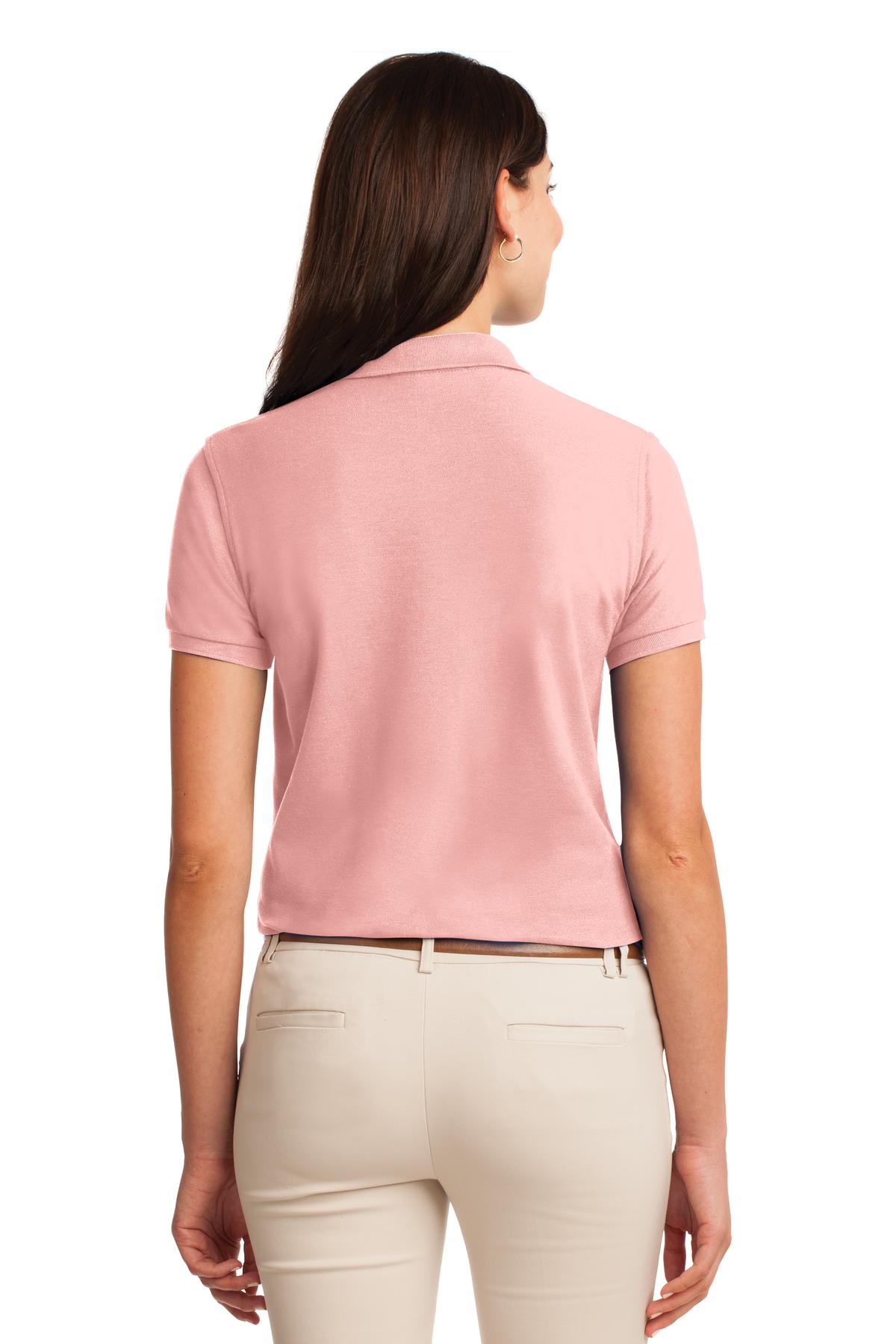 Port Authority Women's Silk Touch Polo.  L500