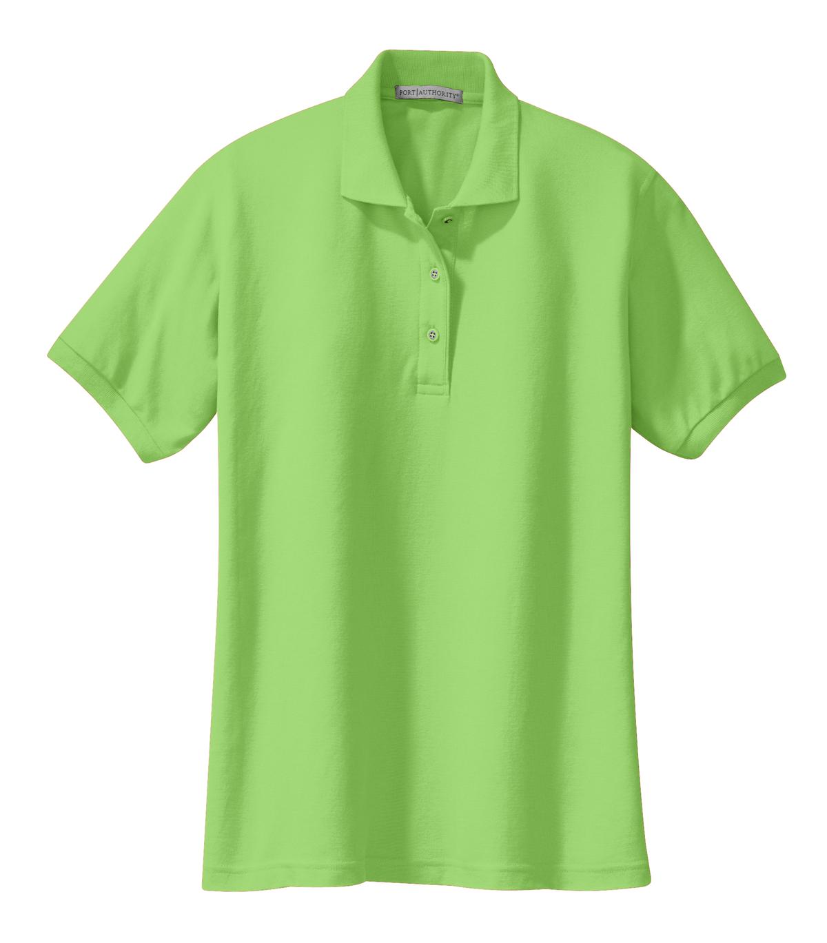 Port Authority Women's Silk Touch Polo.  L500