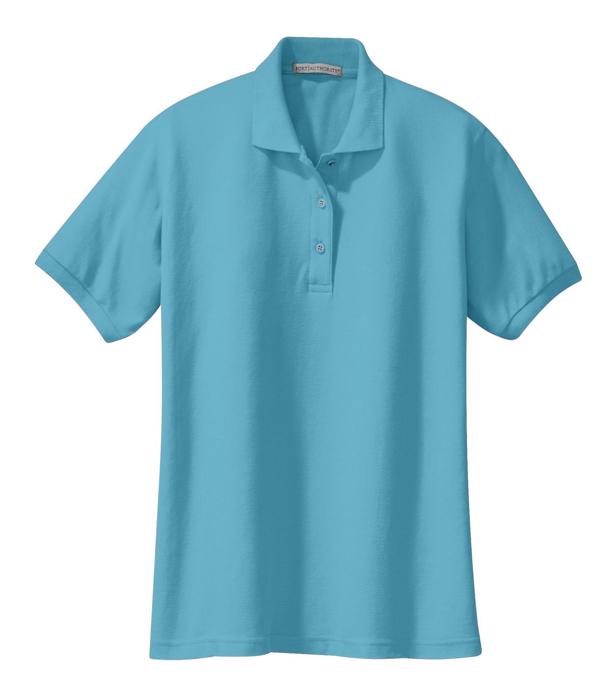 Port Authority Women's Silk Touch Polo.  L500
