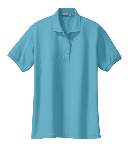 Port Authority Women's Silk Touch Polo.  L500