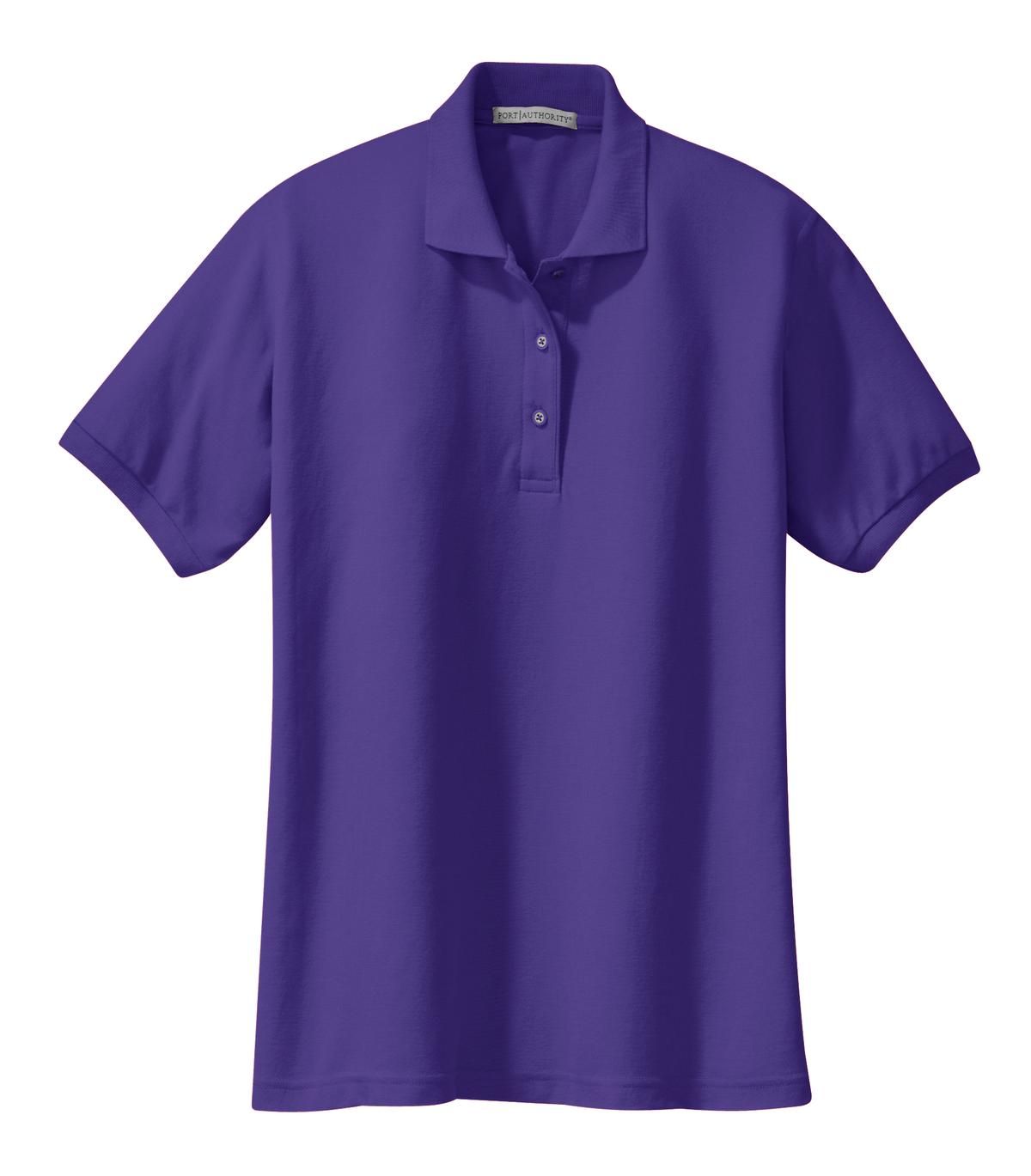 Port Authority Women's Silk Touch Polo.  L500