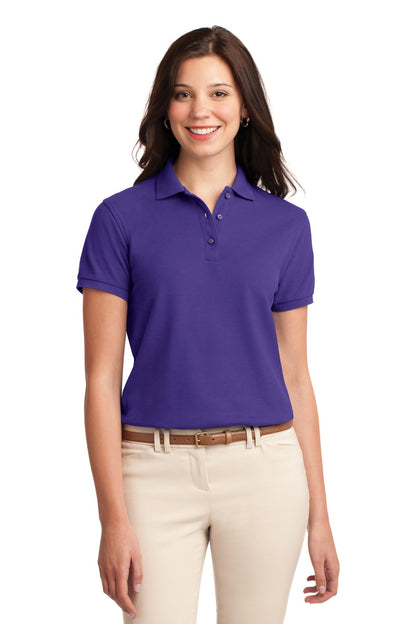 Port Authority Women's Silk Touch Polo.  L500