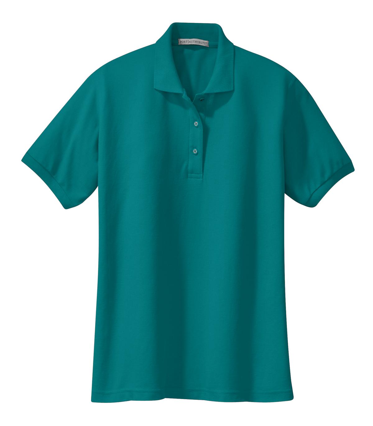 Port Authority Women's Silk Touch Polo.  L500