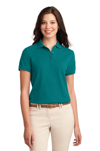 Port Authority Women's Silk Touch Polo.  L500