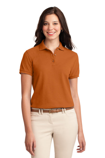 Port Authority Women's Silk Touch Polo.  L500