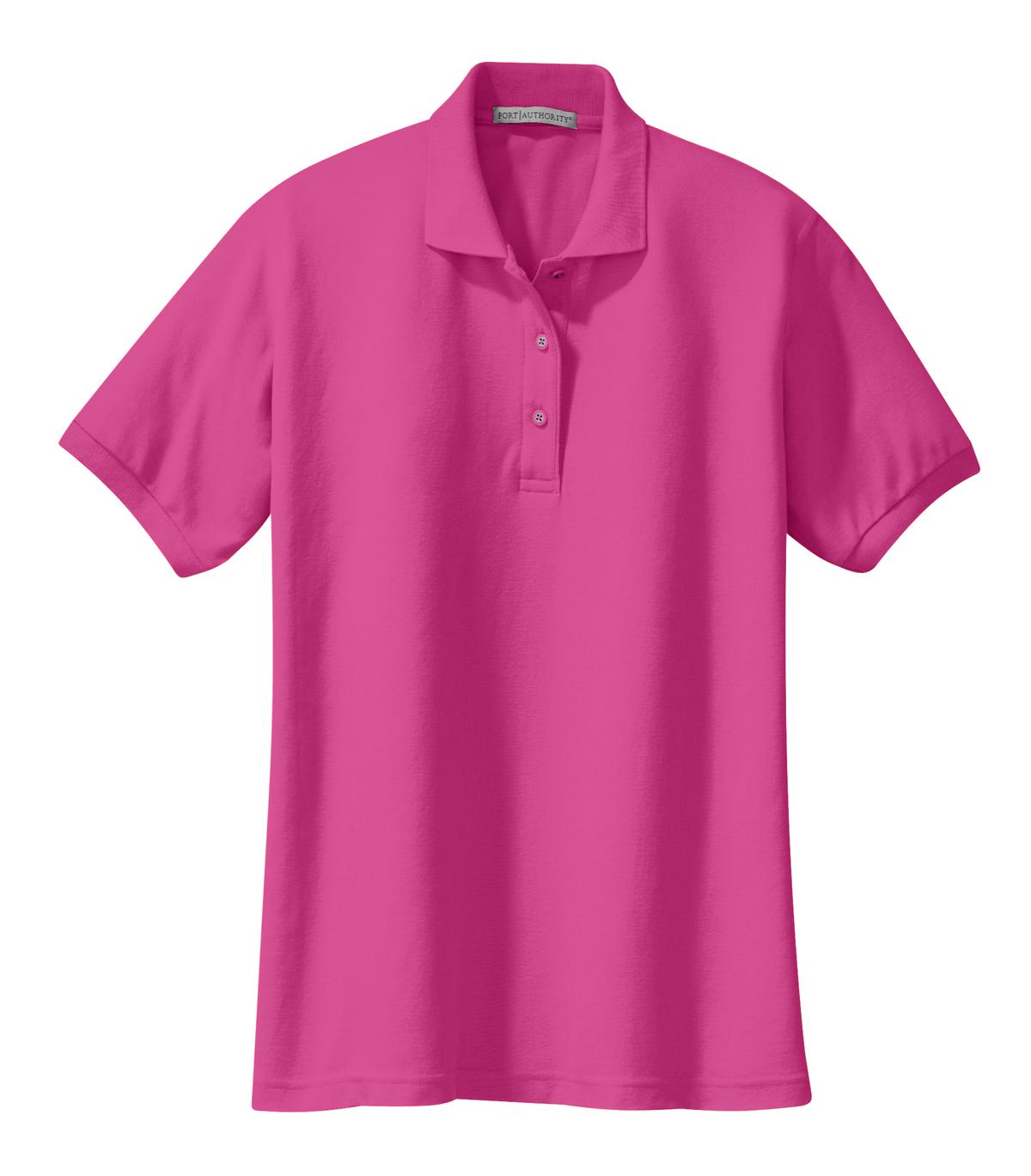 Port Authority Women's Silk Touch Polo.  L500