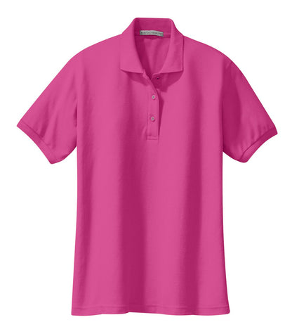 Port Authority Women's Silk Touch Polo.  L500