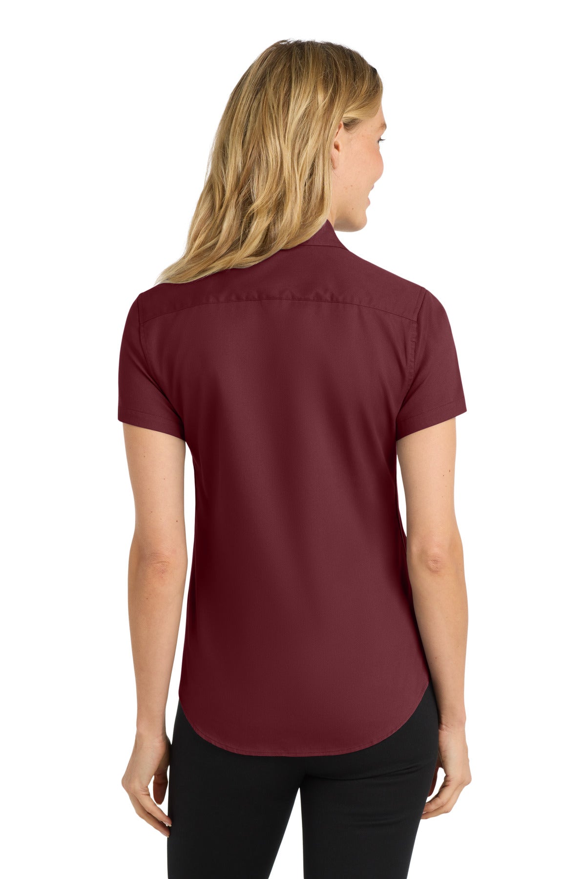 Port Authority Women's Short Sleeve Easy Care  Shirt.  L508