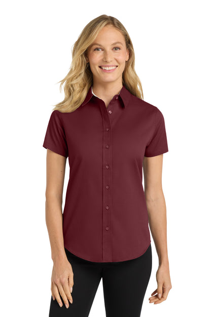 Port Authority Women's Short Sleeve Easy Care  Shirt.  L508