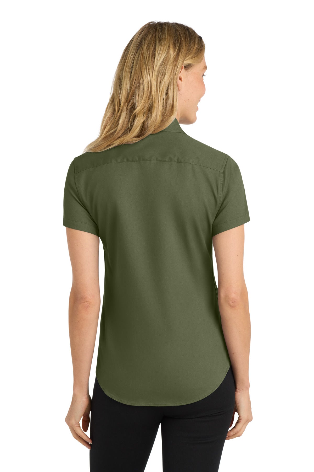 Port Authority Women's Short Sleeve Easy Care  Shirt.  L508