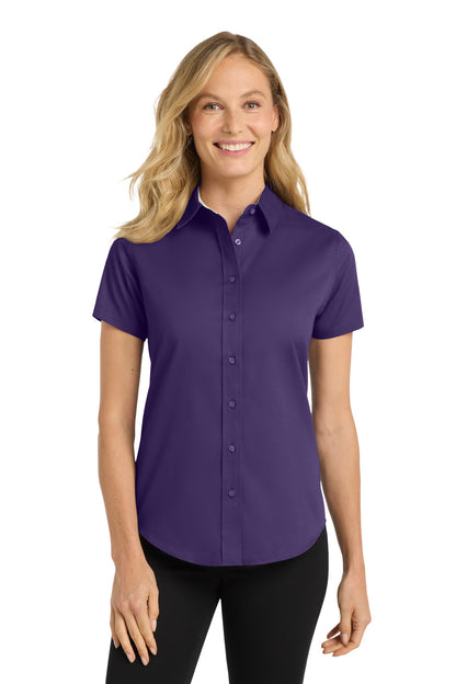 Port Authority Women's Short Sleeve Easy Care  Shirt.  L508