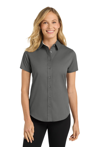Port Authority Women's Short Sleeve Easy Care  Shirt.  L508