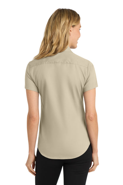 Port Authority Women's Short Sleeve Easy Care  Shirt.  L508