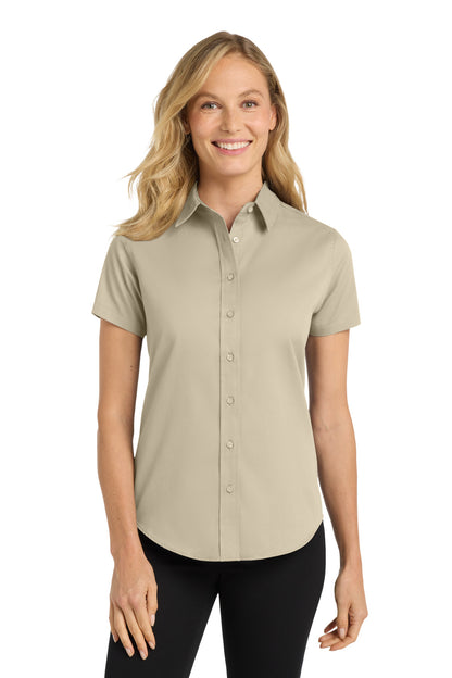 Port Authority Women's Short Sleeve Easy Care  Shirt.  L508