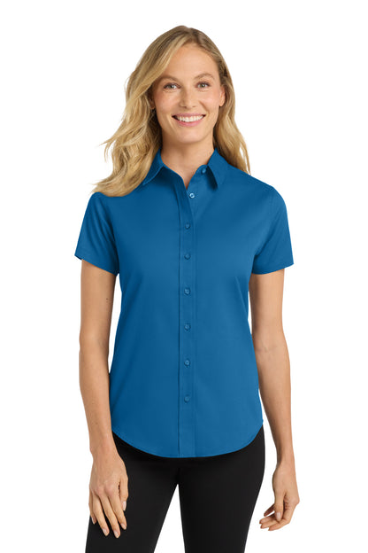 Port Authority Women's Short Sleeve Easy Care  Shirt.  L508